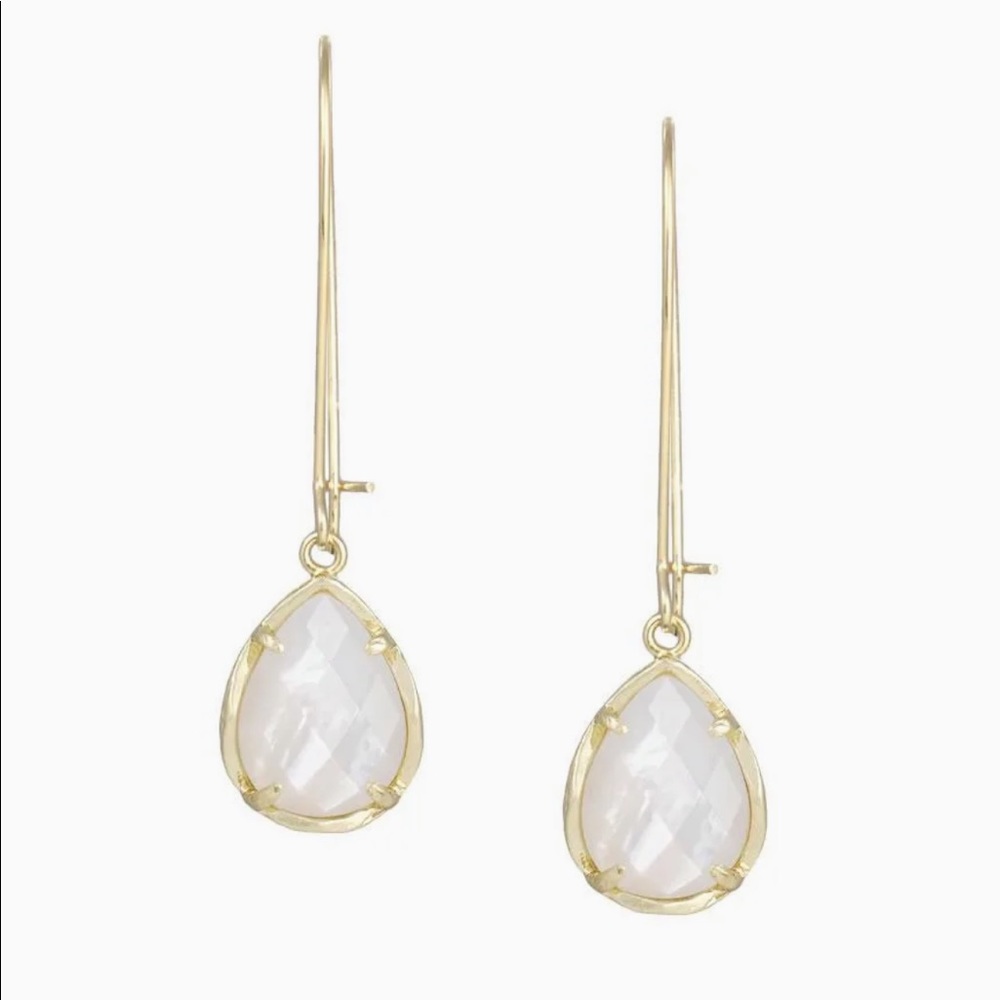 Kendra Scott Dee Gold Ivory Pearl